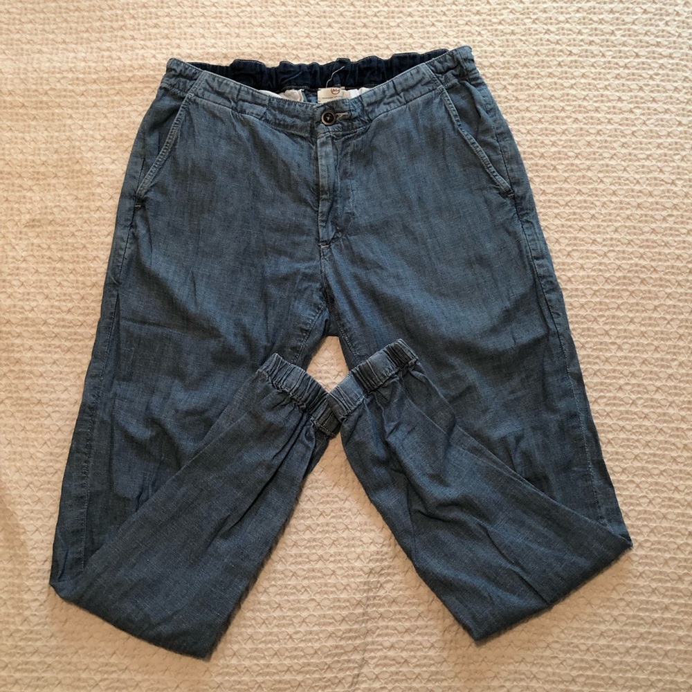 AG Chambray Joggers